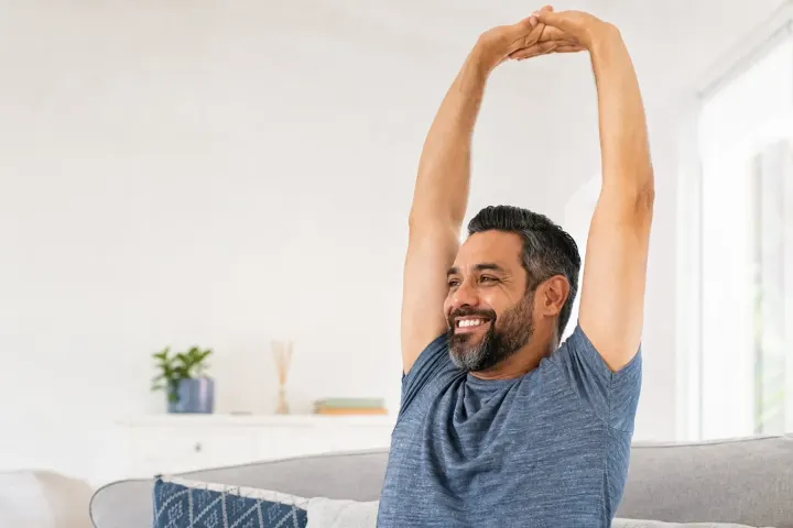 Naples patient with low back pain being evaluated by Dr. James Bergtold DC at his chiropractic clinic