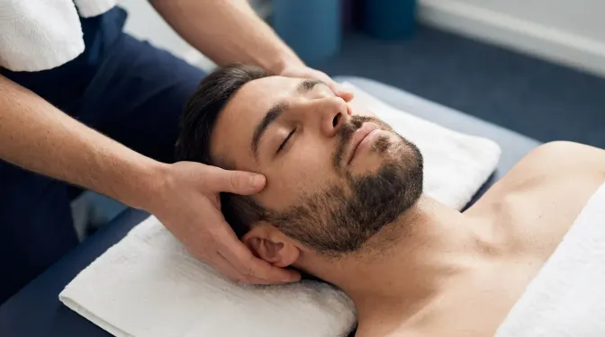 Cranial facial release in Naples, FL performed with the endonasal balloon technique at Bergtold Chiropractic