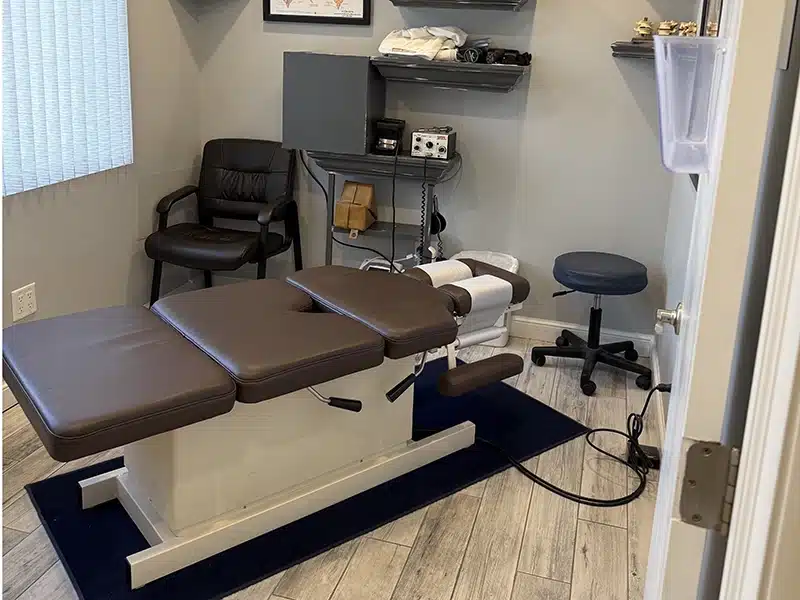 Bergtold Chiropractic Naples Florida Chiropractic Adjustment Room