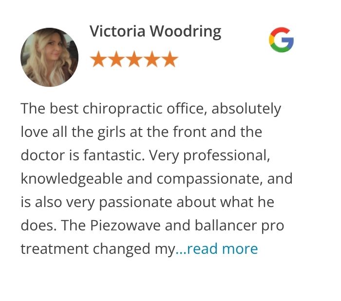 google review of Woodring